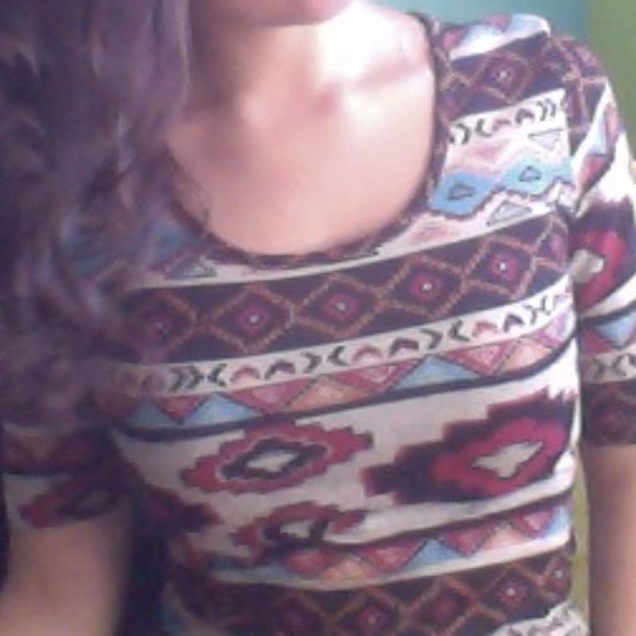 Aztec Print Mini Dress - Picture 5 of 5